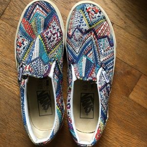 Vans slip ons
